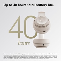 Audífonos Over-Ear con Calidad de Estudio, hasta 45 Horas de Duración, Cancelación Activa de Ruido 5.1, Pantalla Digital, Resistentes al Agua IPX, para Audiófilos