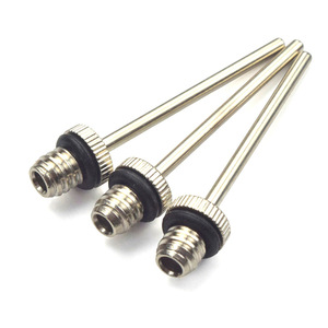 Adaptateur de valve en laiton pour pompe manuelle de gonflage de ballons, aiguille de 40 mm - Product Image 1