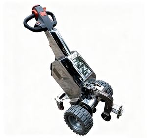 Tractor de Arrastre Eléctrico de 1500 kg con Ruedas de Goma y Palanca de Control para Uso Industrial y en Restaurantes - Product Image 1