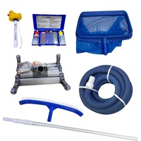 Ensemble complet d'équipements de nettoyage de piscine Water Faery, kit tout-en-un pour piscines résidentielles et commerciales