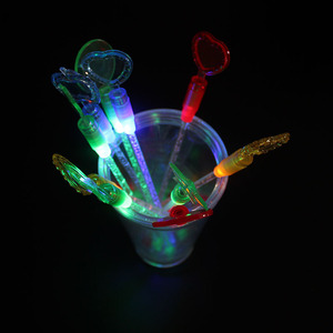Dụng Cụ Quán Bar Đèn LED Cá Tính Logo Dụng Cụ Pha Chế Cocktail Uống Pha Chế Thực Phẩm Bằng Acrylic Máy Khuấy Cho Bữa Tiệc - Product Image 4