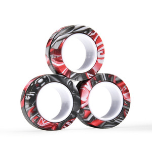 Anti <b>Stress</b> Fidget Toy Relaxing Finger Spinner Toy Hand Fidget Spinner <b>Ring</b> for Adults Office Daily <b>Stress</b> Relief - Product Image 1
