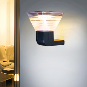 Lampe murale extérieure LED en alliage d'aluminium, blanc chaud 3500K, étanche IP65, angle de faisceau de 20 degrés, éclairage de jardin - Product Image 1
