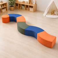 Canapé en mousse pour enfants, blocs de construction assemblés, canapé modulaire, mobilier multifonctionnel créatif pour salle de jeux, fabrication directe, bricolage