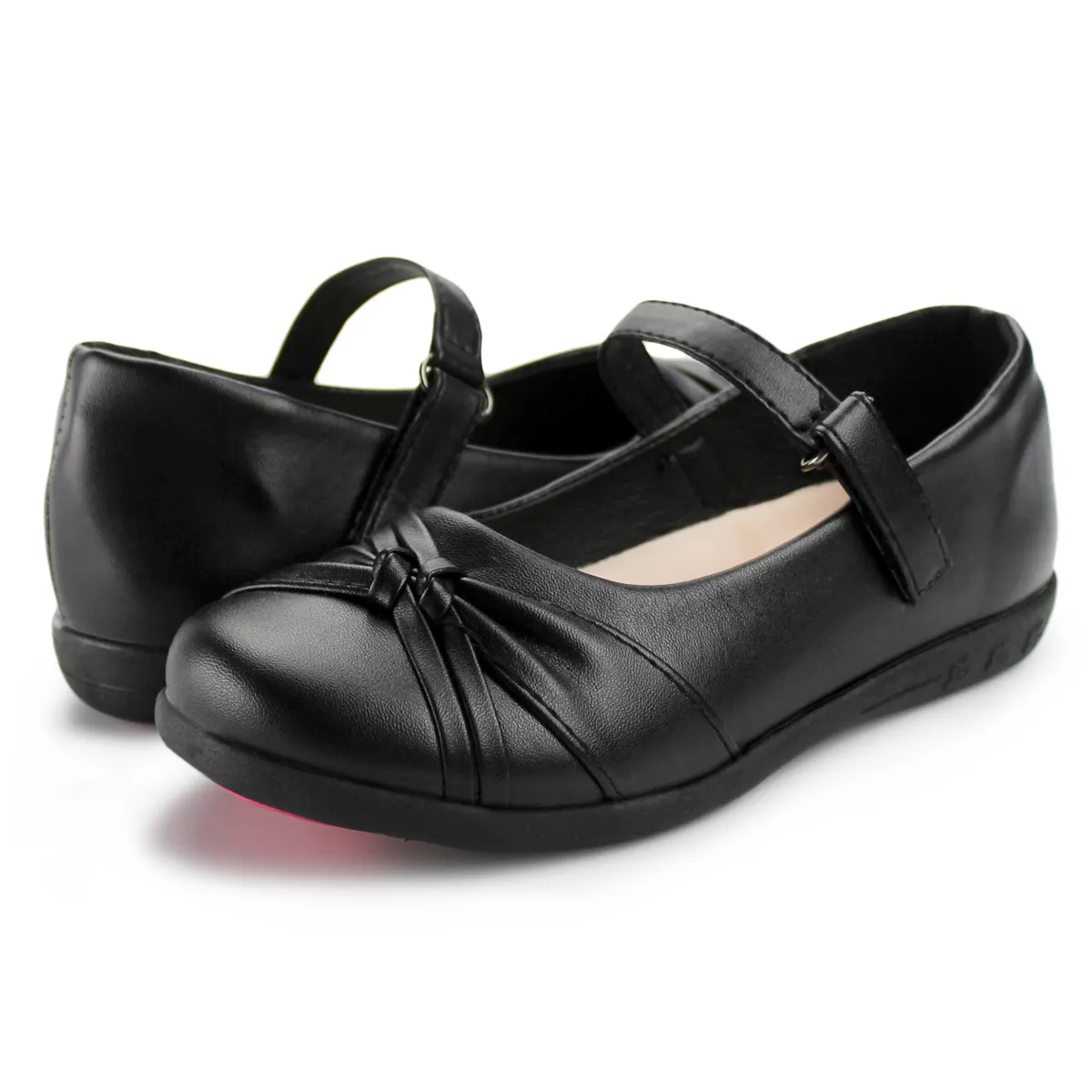 Professional New Mary Jane Flat Girl School Shoes Black Uniform Shoes