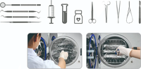 Autoclave dentaire portable Runyes, machine de stérilisation / Autoclave dentaire de classe B