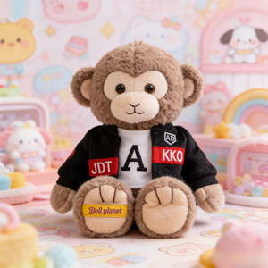 Muñecos de Peluche de Conejos de <span class=keywords><strong>la</strong></span> <span class=keywords><strong>Serie</strong></span> Planet, Juguetes de Peluche de Mono, Animales de Peluche de Algodón PP, Regalos de Cumpleaños para Amigos, Alivio del Estrés - Product Image 1