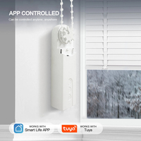 Persianas Verticales Avatarbot con Motor, WiFi/Zigbee/Bluetooth, Sensor Digital, Batería Recargable, Control por Voz, ABS, para Interiores y Cocina
