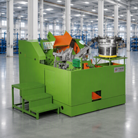 Machine de fabrication de vis entièrement automatique haute précision à moule ouvert/fermé avec moteur 2,2 kW et boîte de vitesses PLC, marque YUHAI