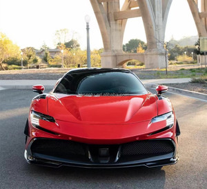 ชุดแต่งรอบคันสำหรับ SF90 Stradale รุ่นที่ 1 ปี 2019- ชุดแต่งใหม่สไตล์ R คาร์บอนไฟเบอร์  ลิ้นหน้า สเกิร์ตข้าง ดิฟฟิวเซอร์ สปอยเลอร์ - Product Image 3