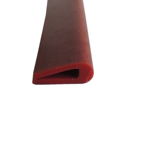 Silicone Sealing <b>Strip</b> 10 In U Shape High Temperature Resistance Automotive Electrical Cabinet Door Window Use - Product Image 3