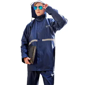 Raincoats Rain Suit Impermeável Adultos Reflexivo Raincoat Personalizado OEM/ODM