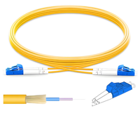 Factory Price LC UPC Duplex Fiber Patch Cord 1m 2m 3m 5m Custom Length SC FC ST Connector Available