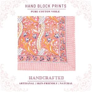 Vente flash : Sarong en coton imprimé à la main pour femmes, léger, idéal comme paréo de bikini, pour la plage et les vacances d'été - Product Image 1