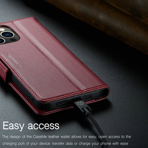 Étui portefeuille CaseMe New Trending <span class=keywords><strong>R20</strong></span> pour iPhone 14 Pro, compatible avec la recharge sans fil, accessoire pour téléphone portable - Product Image 4