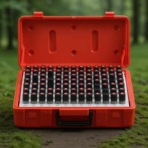 Calibrated Pin Gauge Blocks <b>Set</b> 0.80 To 10.00 Mm Precision Measurement Tools For Machining And Calibration - Product Image 3