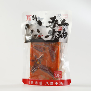 น้ำซุปหม้อไฟเสฉวนแบบขายส่ง เครื่องปรุงรสหม้อไฟ น้ำมันเนยหม้อไฟทำมือ 480 กรัม - Product Image 1