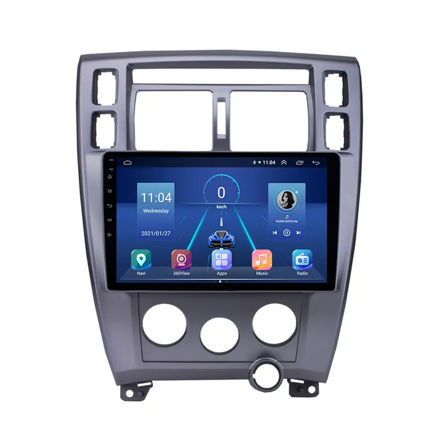 Android 9.0 car radio 2+32 GB 10 inch for Hyundai Tucson 2006-2012 with GPS WIFI car DVD player