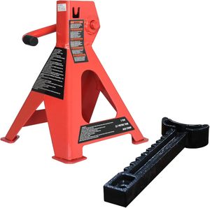 heavy duty <strong>jack</strong> <strong>stand</strong> Basics Steel <strong>Jack</strong> Auto <strong>Stands</strong> 3 Ton 1 Pair Black and Red manual mechanical adjustable chair <strong>jacks</strong> <strong>stand</strong> - Product Image 4