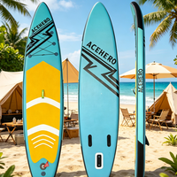 Planche de paddle gonflable pour carnaval d'été, en Drop Stitch, écologique, pour jeux aquatiques sur lac et rivière, idéale pour parents, enfants, couples et rendez-vous amusants