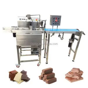 Industriële Volautomatische Mini-Coating Chocolademachines Voor Chocolaatjes