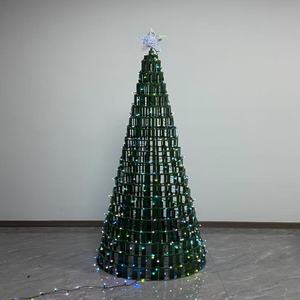 Árbol <span class=keywords><strong>de</strong></span> <span class=keywords><strong>Navidad</strong></span> <span class=keywords><strong>de</strong></span> <span class=keywords><strong>Mesa</strong></span> <span class=keywords><strong>de</strong></span> 3.5 Pies que Ahorra Espacio con 200 Luces LED, Fácil Montaje y Opción <span class=keywords><strong>de</strong></span> Alimentación USB para Decoración <span class=keywords><strong>de</strong></span> Oficina o Dormitorio - Product Image 6