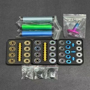 Ruote <span class=keywords><strong>per</strong></span> Skateboard e Monopattino Personalizzate YSMLE, MOQ Ridotto, Cuscinetti in Ceramica 608 8*22*7mm - Product Image 4