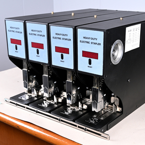 하이 퀄리티 20mm 두꺼운 재료 단일/이중/트리플/쿼드 헤드 산업용 바인딩 헤비 듀티 60W 전기 스테이플러 - Product Image 1