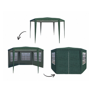 Carpa de Jardín PAVILION GAZEBO con Cubierta Removible Manual, Autoportante, para Fiestas Comerciales y Comuniones, 3x3x2.5m - Product Image 4