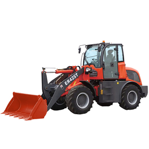 Everun ER425T 2.<span class=keywords><strong>5ton</strong></span> mikro makine Rops & Fops kabin ile çin ön uç çiftlik belden kompakt mini kova kepçe - Product Image 3