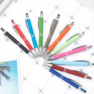 ปากกาโลหะแบบกดปรับแต่งได้, ปากกาตัวเรือนอะลูมิเนียม, ปากกาสัมผัสแบบ Capacitive, ปากกาของขวัญ, ปากกาพิมพ์ลายโฆษณา - Product Image 3