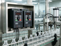 Variateur de fréquence GT20 0,75 kW-15 kW pour moteur industriel, machines d'impression, de transformation alimentaire et de remplissage