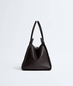 Bolso Tote con Cierre Bottega BV Barbara, Silueta Elegante, Hecho con Técnica Intrecciato en Piel Nappa Suave, Veneta - Product Image 3