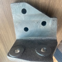 Support d'angle usiné CNC de précision pour systèmes d'assemblage mécanique
