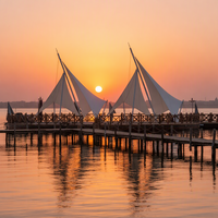 Auvent Tensile Commercial pour Plaza et Pavillon, en PVDF et PVC, Résistant au Feu, Écologique, Certifié CE, OEM ODM, Soutenu par Câbles, Direct Usine