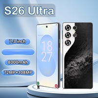 Nuevo Smartphone S26 Ultra Global Desbloqueado con Pantalla Grande HD Ultra Ancha y Sistema Fluido para Juegos y Reproducción de Video