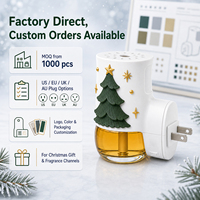 Diffuseur de parfum sans eau pour Noël, 21 ml, machine à parfum à brancher pour la maison, l'hôtel, les cadeaux de vacances, vente en gros