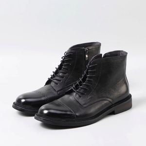 Factory Men's Shoes Work Leather <b>Boots</b> Paratrooper <b>Boots</b> Men - Product Image 1