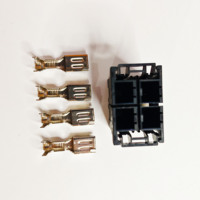 Conector de Cable de Alimentación para Servomotor FANUC Mitsubishi D-5, Eje X/Y/Z, A06B-6110-K201 1-179955-2 y 1-917807-2
