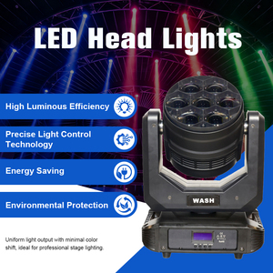 Luci LED Wash 7x40w 4in1 per Esterni, DMX512/Master-Slave/Auto Run/Music/RDM, Illuminazione per Palcoscenici e Matrimoni - Product Image 1