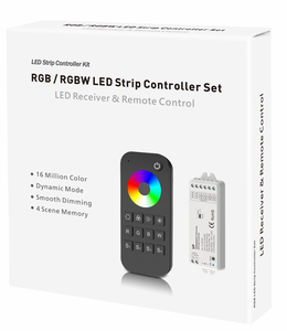 Skydance VP + rt4 Bộ RF không dây RGBW LED Strip điều khiển Kit Led Receiver + cảm ứng màu bánh xe từ xa dimmer - Product Image 4