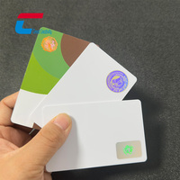 Tarjeta de Identificación de Empleado Laminada con Holograma RFID de PVC Mate y Brillante, Impresión Personalizada, Resistente al Agua, con Función NFC de 13.56MHz para Control de Acceso