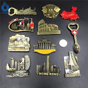 Aimant <span class=keywords><strong>de</strong></span> réfrigérateur magnétique avec monument <span class=keywords><strong>de</strong></span> la ville, en alliage <span class=keywords><strong>de</strong></span> zinc bronze, ouvre-bouteille, souvenir artisanal, <span class=keywords><strong>Paris</strong></span>, Londres, Amérique, aimant pour réfrigérateur - Product Image 3