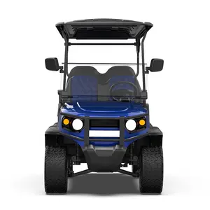 Electric 6 Seater Golf Cart 4 Wheel Scooter Electric Off Road Buggy Street Legal Golf Cart