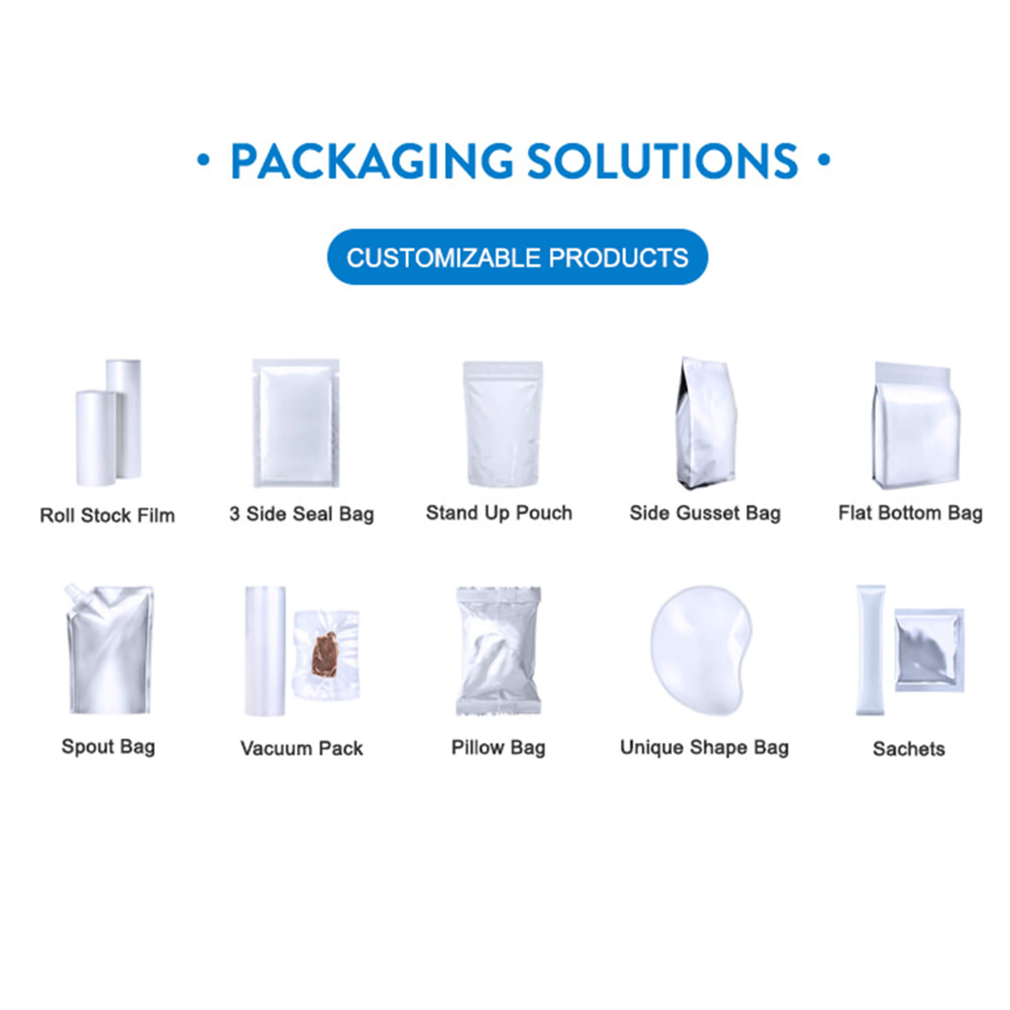 5kg charcoal packaging bags