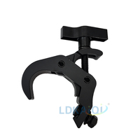 Pince de fixation robuste en aluminium pour truss, capacité 200 kg, pour tuyaux de 38-70 mm, support de suspension pour éclairage de scène, 485 g, diamètre intérieur 38 mm, équipement professionnel de rigging