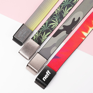 Cinturón Táctico de Poliéster Tejido con Cierres de Aleación Personalizados, Cinturón de Seguridad de <span class=keywords><strong>Lona</strong></span> con Impresión por Transferencia de Calor para Entrenamiento al Aire Libre, para <span class=keywords><strong>Hombre</strong></span>, 120 cm - Product Image 1
