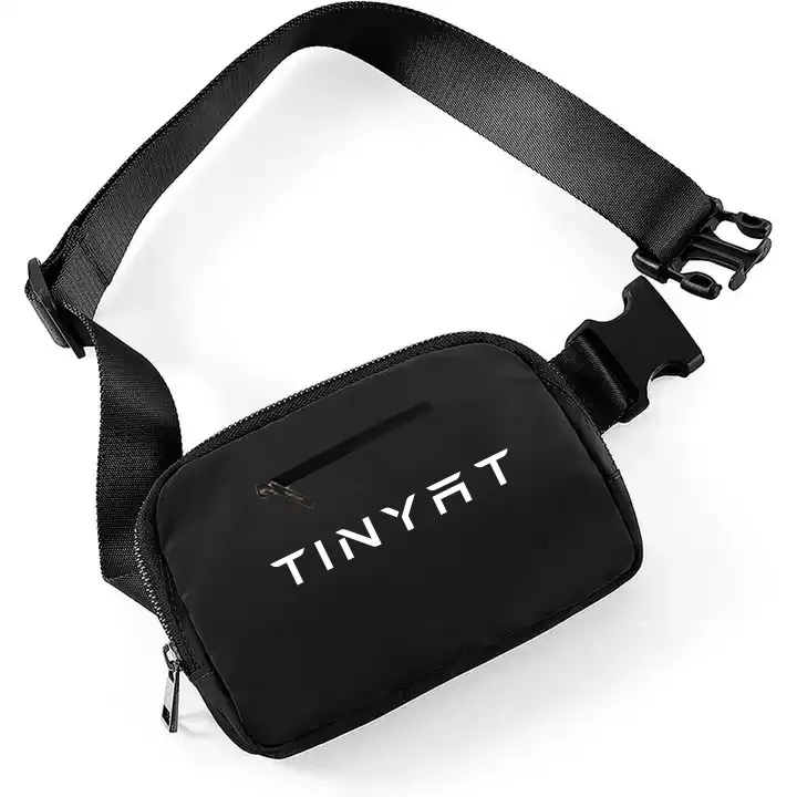 TINYATHot vendita fabbrica personalizzata vendita calda sport leggero tessuto idrorepellente cerniera marsupio marsupio in vita