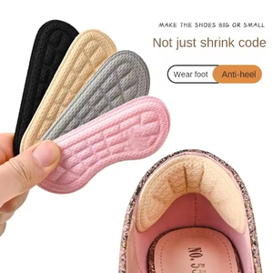 2pcs Heel Insoles Patch Pain Relief Anti-wear Cushion Pads Feet Care Heel Protector Adhesive Adjust the Size Shoes Insert Insole
