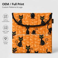 Housse pour ordinateur portable matelassée style enveloppe avec rabat, étui souple pour ordinateur, pochette rembourrée pour ordinateur portable avec logo personnalisé, fournisseur